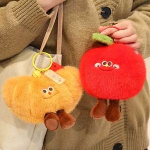 Songshan Toys - Nuevo Peluche <span class=keywords><strong>de</strong></span> Comida Creativa, Lindo y <span class=keywords><strong>de</strong></span> Dibujos Animados, <span class=keywords><strong>Hamburguesa</strong></span>, Papas Fritas, Sushi, Croissant, Figura <span class=keywords><strong>de</strong></span> Peluche, Colgante, Llavero, Muñeco - Product Image 3