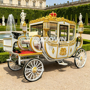 Calèche royale électrique de haute qualité, calèche royale électrique à vendre, calèche royale classique de luxe à quatre roues - Product Image 6