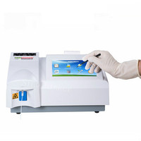 Analyseur de chimie vétérinaire Sinothinker SK3002B1, écran tactile, analyseur de biochimie semi-automatique pour tests sanguins animaux, ISO9001/CE