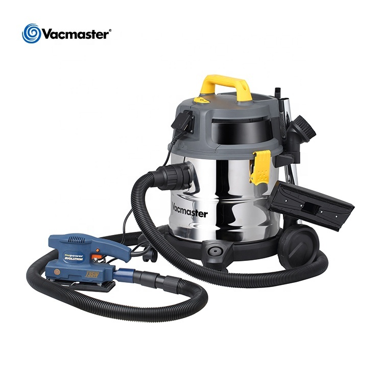 Vacmaster 1600W 20L стальной резервуар стальной промышленный CLASS-L сертификат Twin-вентилятор обход Мокрый сухой ковер автомобильный пылесос VK1620SWC