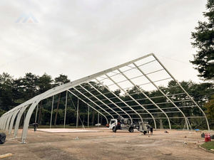 Tente d'exposition coupe-vent de chapiteau de courbe renforcée en aluminium de tissu de PVC de haute qualité pour des arènes de sports en plein air - Product Image 3