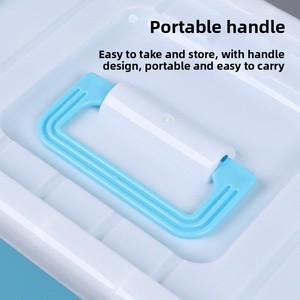 Tùy chỉnh 3L nhựa hình chữ nhật trong suốt Snack hộp lưu trữ cấp thực phẩm <span class=keywords><strong>PP</strong></span> niêm phong với nắp dày Snap thiết kế hiện đại - Product Image 4