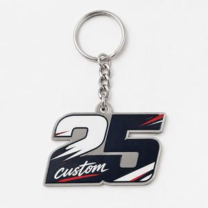 Porte-clés personnalisés en forme de chiffres de haute qualité, porte-clés numériques, design de mode personnalisé, souvenir, vente en gros - Product Image 2