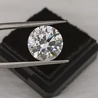 Flawless Round Brilliant Cut Moissanite Loose Gemstone