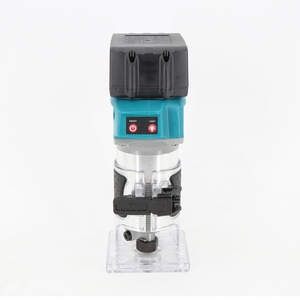 Routeur compact sans fil sans balais à vitesse réglable pour le travail du bois, vente directe usine - Product Image 1