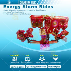SHENLON Energy Storm Rides - Atracción Extrema <span class=keywords><strong>de</strong></span> <span class=keywords><strong>Parque</strong></span> <span class=keywords><strong>de</strong></span> <span class=keywords><strong>Diversiones</strong></span>, Uso Interior/Exterior, Capacidad para 24/32/36 Personas, Hecho <span class=keywords><strong>en</strong></span> <span class=keywords><strong>China</strong></span> - Product Image 3