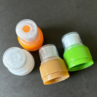 Bouchon de bouteille sport 28 mm avec bec verseur push-pull