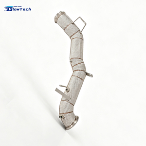 High Quality 304 Stainless Steel Downpipe for Mercedes-Benz C63 W206 C63S M139 2.0T High Flow Direct Fit - Product Image 3