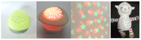 Module de sabre laser LED clignotant et coloré avec projecteur musical pour jouet