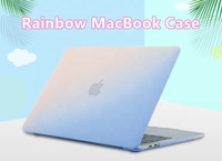 Penjualan Terbaik kustom pabrik casing Laptop biru gradien fantastis digunakan untuk MacBook 2016-2022 Pro 13
