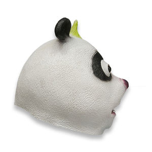 หน้ากากยางแพนด้าน่ารักสำหรับผู้ใหญ่,หน้ากากสัตว์หน้ากากฮาโลวีนหายใจได้หน้ากากคอสเพลย์หน้ากากปาร์ตี้ - Product Image 6