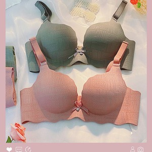 Soutien-gorge sans armatures push-up et ajustable pour jeunes femmes à petite poitrine, anti-affaissement, une pièce, épaissi, vente en gros - Product Image 6