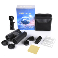8x42 HD potente telescopio binocular compacto plegable binoculares adultos ventas para acampar al aire libre senderismo Observación de Aves caza