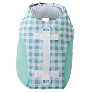 Pet Life <b>Jacket</b> Yellow Plaid <b>Waterproof</b> Quick Dry Adjustable With Leash For Small Medium <b>Dogs</b> Swimming Safety - Product Image 5