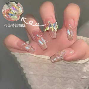 24 <span class=keywords><strong>Uñas</strong></span> Postizas Francesas con Estampado <span class=keywords><strong>de</strong></span> Leopardo 3D, Diseño <span class=keywords><strong>de</strong></span> Cruz con Diamantes, <span class=keywords><strong>Uñas</strong></span> Artificiales <span class=keywords><strong>de</strong></span> Tipo <span class=keywords><strong>Stiletto</strong></span> Largo - Product Image 5