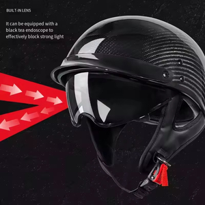 Usine de casque de demi-visage vente en gros casques de vélo bon marché, casques ouverts de <span class=keywords><strong>moto</strong></span> standard - Product Image 4
