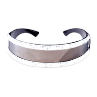 Lunettes LED Lumineuses Stroboscopiques pour Soirées en Boîte de Nuit, Anniversaires, Noël, Diwali, Pâques – Décoration en Plastique, Accessoires de Scène Tendance Unisexe