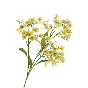 家庭用、結婚式、クリスマス、ハロウィーン、屋内装飾植物のための人工シルク単一茎ダフネ花 - Product Image 4