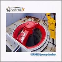 Concasseur rotatif DURNEX. Solution de concassage primaire haute capacité pour les opérations minières à grande échelle