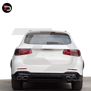 2020 GLC63 Look Body Kit parachoques Fender Arch parrilla principal faro luz trasera escape para Benz GLC SUV X253 Pre-LCI GLC200 <span class=keywords><strong>GLC300</strong></span> - Product Image 5