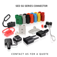 Couvercle de capuchon anti-poussière noir pour prise de style sed connecteur double batterie 175 ampères 175A
