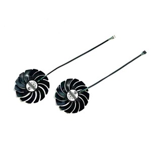 Convient pour <span class=keywords><strong>MSI</strong></span> RTX 3060 3060TI 3070 VENTUS <span class=keywords><strong>RX</strong></span> 6600 <span class=keywords><strong>6700</strong></span> <span class=keywords><strong>XT</strong></span> carte graphique ventilateur de refroidissement 95MM PLD10010S12HH DC 12V 0.4A GPU Cooler - Product Image 4
