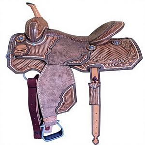 Silla de Montar para Caballo de Cuero Premium Hecha a Mano, de Diseño, Duradera y Cómoda, Estilo Western/Inglés, con Componentes de Madera y Plástico, Alta Calidad, Venta al por Mayor - Product Image 1