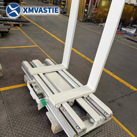 Pince à fourches pour chariot élévateur XMVASTIE ISO Classe III 3T, échange de palettes, manutention de marchandises en entrepôt et port, verrouillage de sécurité durable