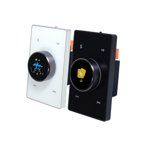 Amplificador de Pared V con Bluetooth, FM, USB, Reproductor Automático de Tarjeta SD, Control Remoto Inalámbrico, Pantalla LCD, Amplificador de Pared de 86 para el Hogar - Product Image 1