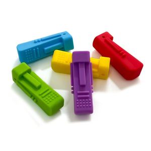 Nuevo diseño, juguete suave de silicona no tóxico, mordedor para masticar, ayudas motoras orales sensoriales para bebés autistas - Product Image 5