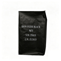 Pigment inorganique noir d'oxyde de fer écologique, calciné à haute température, sans migration