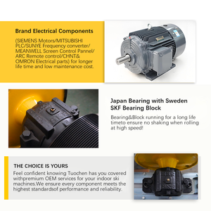 Macchina da sci artificiale per allenamento Indoor su infinite piste da sci in erba artificiale - Product Image 4