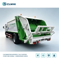 Camion Compacteur de Déchets Isuzu ELF 4x2 en Promotion, Camion d'Assainissement pour Collecte Urbaine, Vente Directe Usine