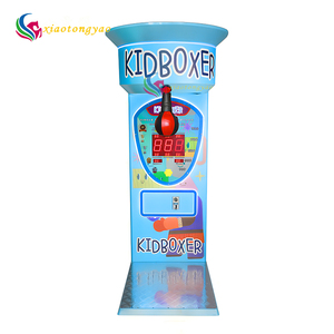 Machine de jeu d'arcade combinée de frappe et de kick à monnayeur avec support de frappe et sac de frappe en acier, pour usage intérieur, version anglaise - Product Image 2