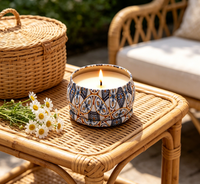 Bougie pilier parfumée naturelle, non toxique, biodégradable, articles décoratifs, chambre à coucher, fabrication artisanale, cire de soja, vacances, Noël, Diwali