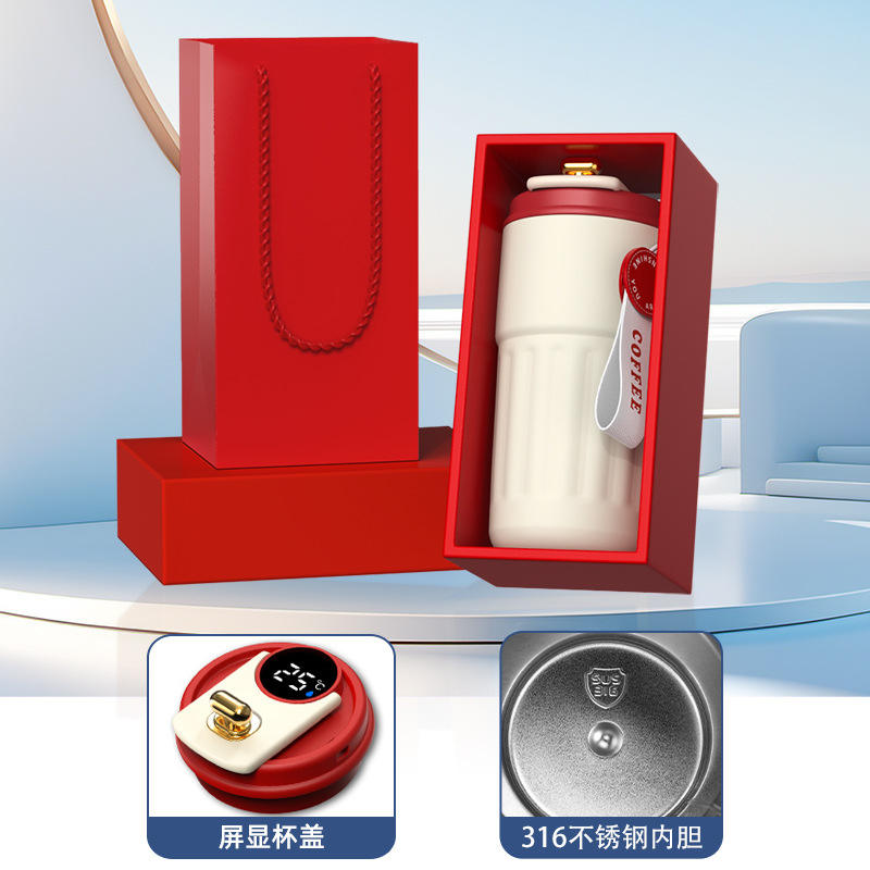 [Style boîte coulissante] Tasse simple rouge