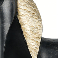 Ensemble de sculptures de chevaux modernes en alliage de zinc de qualité supérieure, statue abstraite artistique ajourée pour la maison, le bureau, le salon, la table
