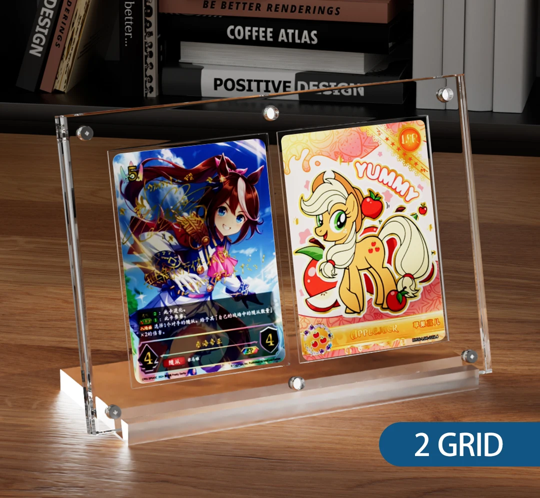 Acrylic Magnetic Pokemon Card Display Stand - Durable & Clear Acrylic Magnetic Pokemon Card Display Stand - Durable & Clear