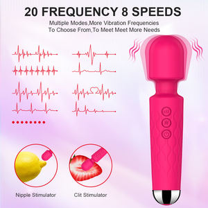 Vibromasseur de massage personnel électronique à main en vente chaude Masseur électrique sans fil pour tout le corps - Product Image 3