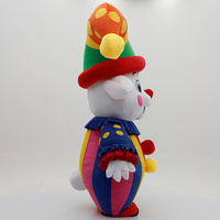 Costume de mascotte de danse d'Halloween, costume de clown gonflable pour la publicité, la promotion, les événements professionnels, location de vêtements de clown