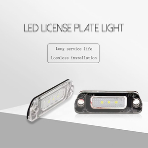 Para Benz Clase <span class=keywords><strong>ML</strong></span> W163 55 <span class=keywords><strong>AMG</strong></span> 230, <span class=keywords><strong>270</strong></span>, 400, 430, 550 GL 320, 350, 420, 450 R 280, 300, 320, 350 número de licencia luz de placa de etiqueta lámpara - Product Image 2