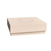 Boîte cadeau rigide rose personnalisée avec impression de logo, boîte d'emballage vide avec couvercle et base pour produits cosmétiques et soins de la peau
