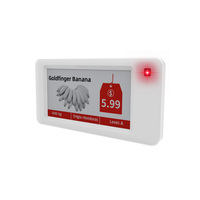 MinewTag Manufacture 2.6 pouces Étiquette de prix numérique BLE E-ink Étiquettes d'étagère électroniques ESL pour la mise à jour des prix par lots