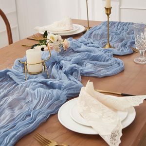 Mantel Transparente de Estilo Campestre de 35 Pulgadas de Ancho y 70 Pulgadas de Largo, Adecuado para Reuniones Familiares, Bodas Navideñas - Product Image 2