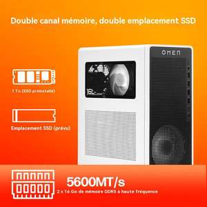 Computadora de Escritorio para Juegos HP <span class=keywords><strong>OMEN</strong></span> Nueva con Ultra7-265F, 32 GB de DDR5, 1 TB SSD, RTX5060ti de 8 GB - Product Image 5