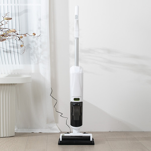 Nettoyeur de sols humides/secs Tikosum avec moteur sans balais, batterie 2600 mAh, auto-nettoyant, écran LED pour usage domestique, sols durs <span class=keywords><strong>et</strong></span> <span class=keywords><strong>tapis</strong></span> - Product Image 5