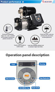 Bed ford bomba centrífuga, bomba controlada de frequência variável e multiestágio da série vfd e da bomba centrífuga - Product Image 4