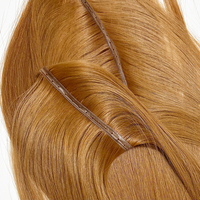 Extensions de cheveux humains Remy indiens à cuticules alignées, pointes pleines, trames Genius Butterfly, trames à trou dissimulé