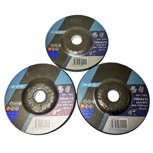 Высокопрочный износостойкий шлифовальный круг из корунда 4 дюйма (100*6*16 мм) для шлифовки нержавеющей стали, OEM-производство на заказ - Product Image 1