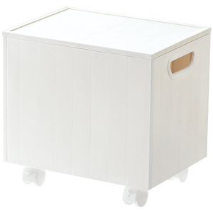 Storage <b>Box</b> Bins Rectangle Solid Color Stackable With Wheels For Kids And Teen Storage - Product Image 1